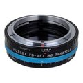 Fotodiox Fotodiox  Vizelex ND Throttle Lens Mount Adapter - Canon FD & FL 35 mm SLR Lens To Micro Four Thirds Mount Mirrorless Camera Body with Built in Aperture Control Dial & Variable ND Filter FD-MFT-P-NDThrtl